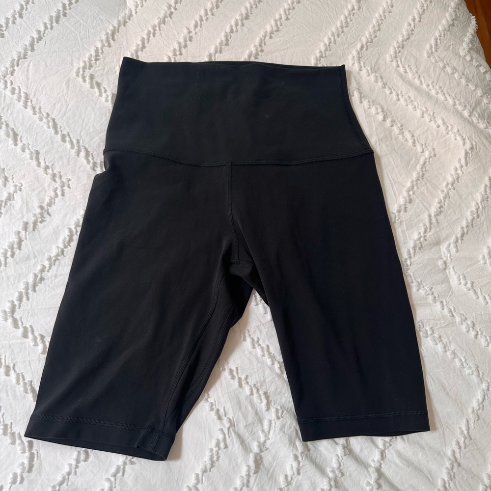 lululemon align 10 inch inseam high waisted biker short